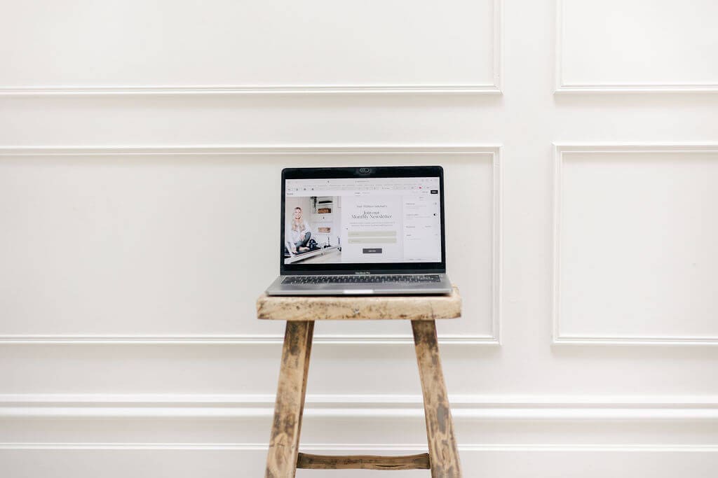 Service-based business owner choosing between Showit and Squarespace website platforms